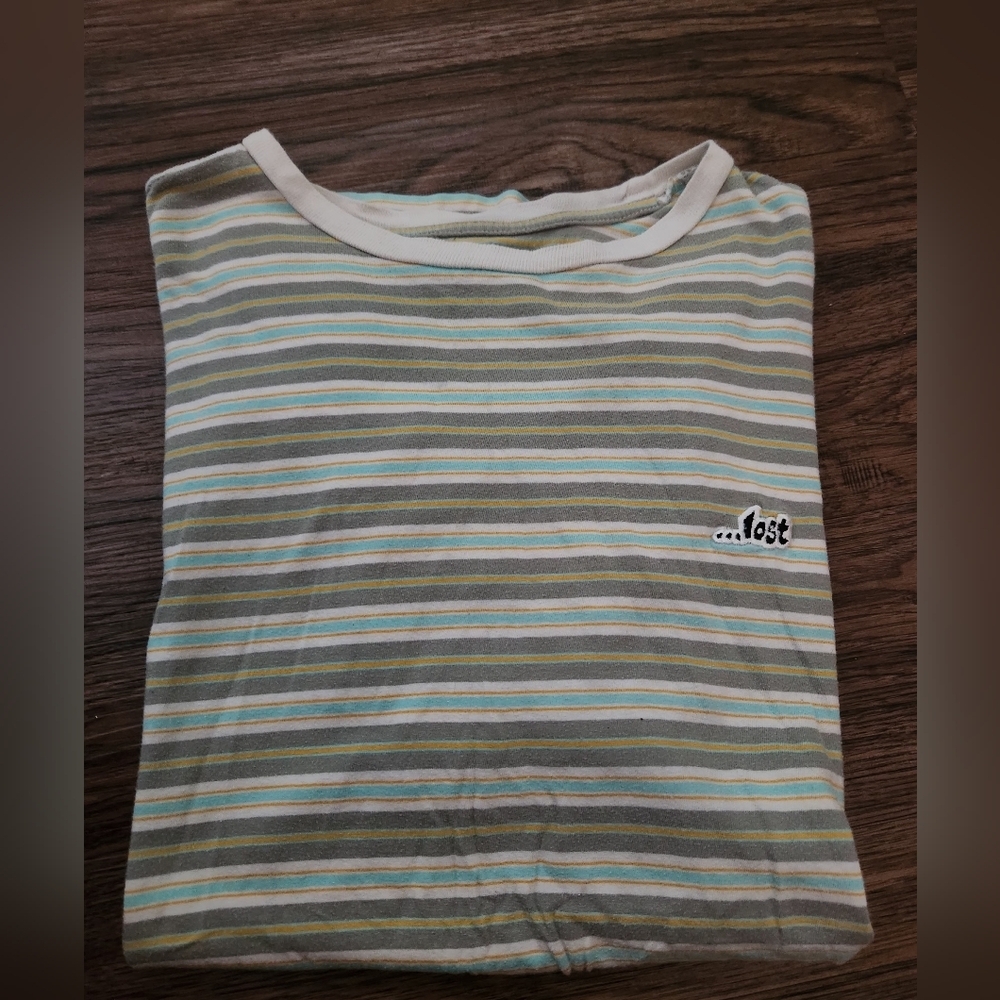 Lost Men's Multicolor Striped Tee